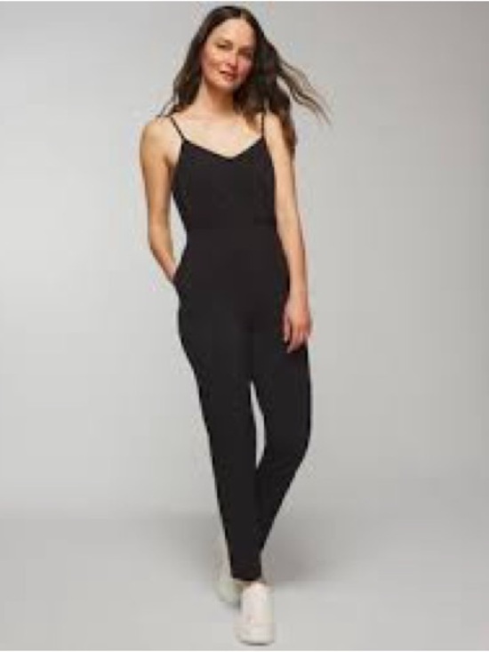 Walmart Pants - Slim Black Spaghetti-Strap Jumpsuit. NWOT